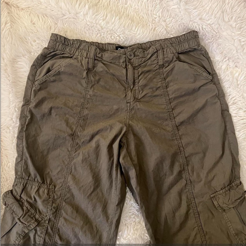 bdg y2k low rise green baggy cargo pants
